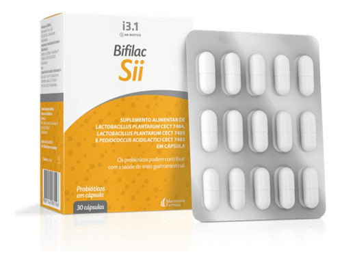 Suplemento Alimentar Bifilac 30 Cápsulas