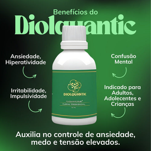 Diolquantic Gotas Sublingual 50ml Fisioquântic Sabor Neutro