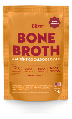 Bone Broth Sabor Frango 7 Saches 98g