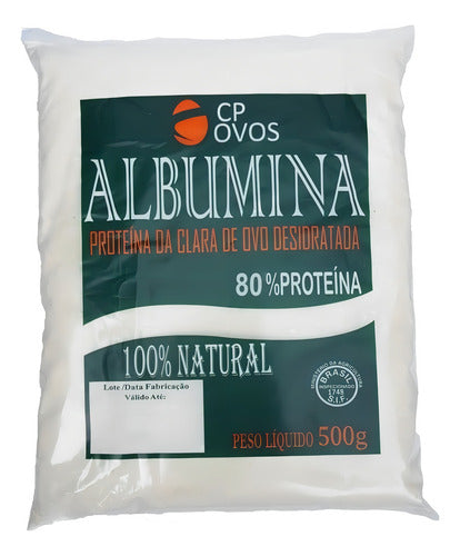 Albumina CP OVOS 80% Proteína 500g