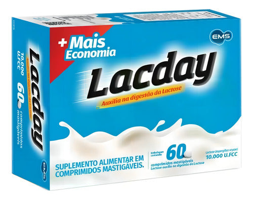 Lacday 60comprimidos Mastigavel