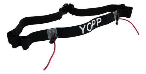 Cinta Porta Numeral E Gel Yopp Preto Para Provas