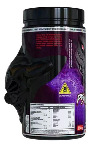 Pré Treino Psichotic Dragon 500g Demons Labs Sabor Fruit punch
