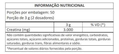 Creatina Masterway 100% Pura Suplemento Em Pó 150g