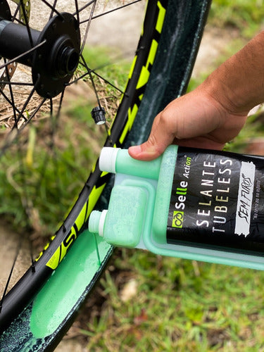 Liquido Selante Tubeless Selle Action P/ Bicicletas 1 Litro