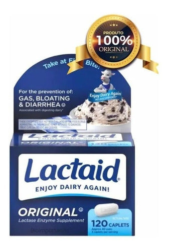 Lactaid 120 Comprimidos Dos Eua