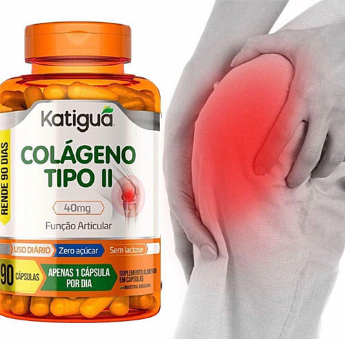 Colágeno Tipo 2 Katiguá 90 Cápsulas 40mg