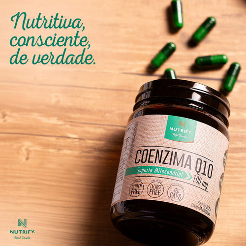 Coenzima Q10 100mg 60 Cápsulas Nutrify