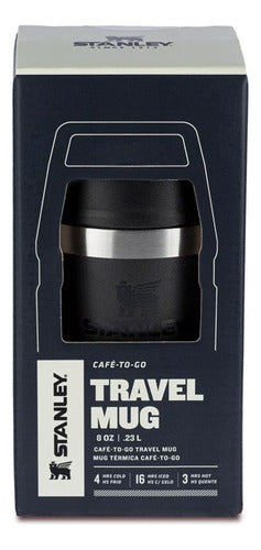 Camp Mug Stanley Café To Go Travel Black 236ml