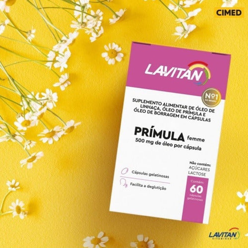 Lavitan Prímula Femme 60 Cápsulas
