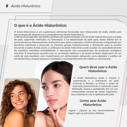 Ácido Hialurônico 150mg 60 Cápsulas NewNutrition
