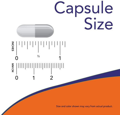 Inositol 500mg Now Foods Metabólico Myo Inositol Form 100 Cápsulas Sabor Sem sabor Original