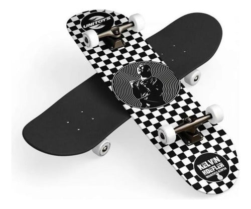 Skate Semi Profissional Kelvin Hoefler Rolamento Abec 5