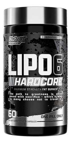 Nutrex Research Lipo 6 Harddcore X 60 cápsulas