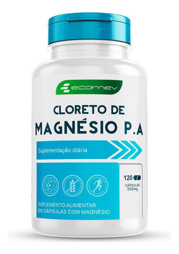 Suplemento Em Cápsulas Cloreto P.A 500mg 120cáps Ecomev Sabor Sem Sabor