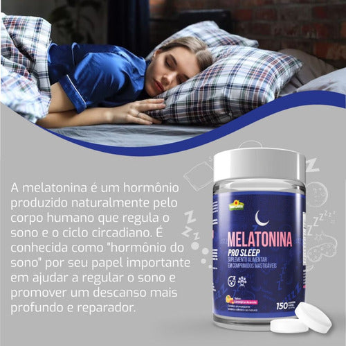 Suplemento De Melatonina 150 Comprimidos - Sunflower
