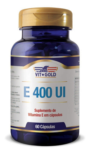 Vitamina E 400 Ui Vitgold 60 Cápsulas