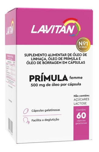 Lavitan Prímula Femme 60 Cápsulas