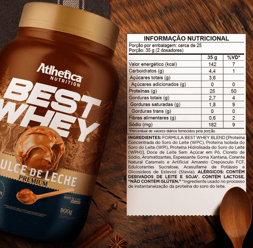Best Whey Protein Dulce de Leche Premium - 900g